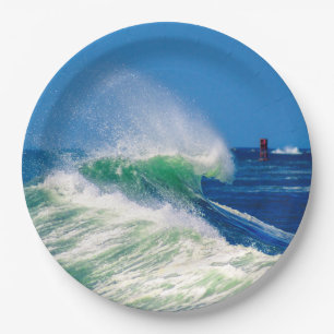 Crested Paper Plate