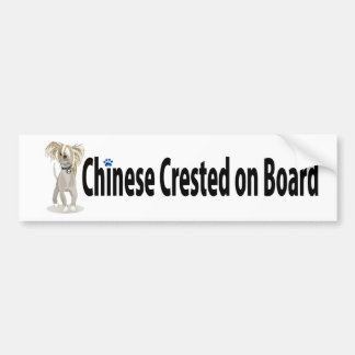 Crestedcrazy bumper sticker