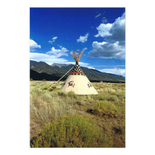 Crestone Colorado Native American Picture Photo Print