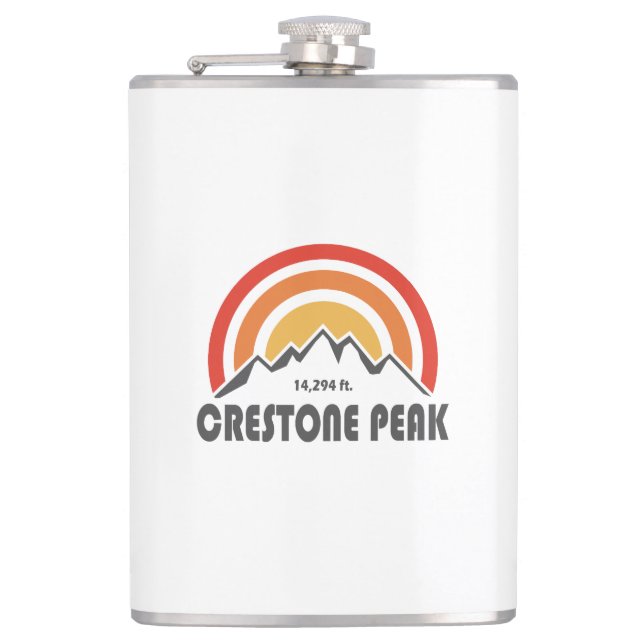 Crestone Peak Hip Flask (Front)