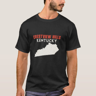 Crestview Hills Kentucky USA State America Travel  T-Shirt