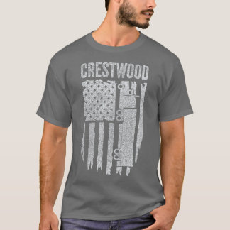 Crestwood Kentucky KY Tourism Semi Stuck on T-Shirt