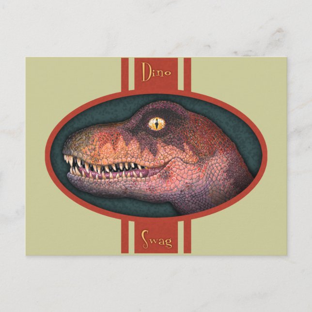 Cretaceous Critter Postcard (Front)