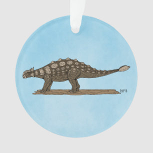 Cretaceous Dinosaur Ankylosaurus Ornament