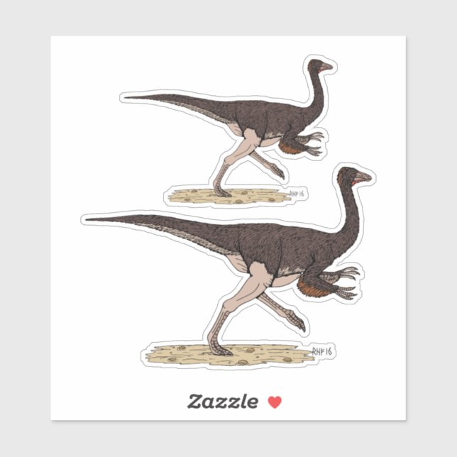 Cretaceous Dinosaur Ornithomimus (Sheet)