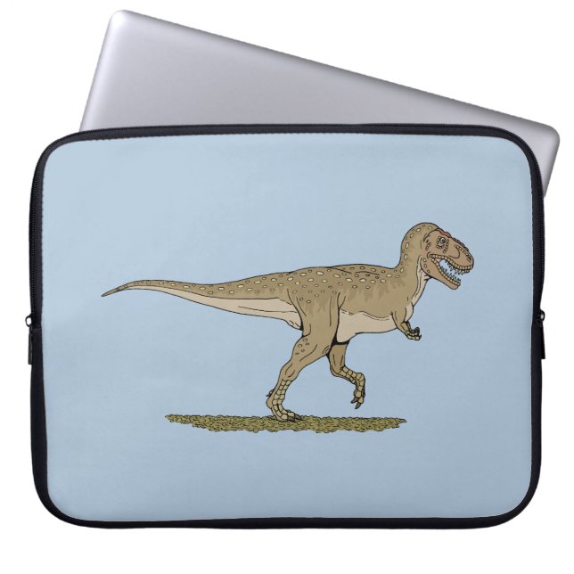 Cretaceous Dinosaur Tyrannosaurus rex Laptop Sleeve (Front)