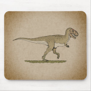 Cretaceous Dinosaur Tyrannosaurus rex Mouse Pad