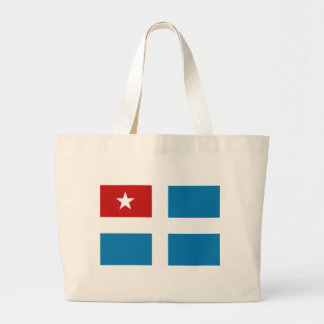 Cretan State Flag Large Tote Bag
