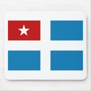 Cretan State Flag Mouse Mat