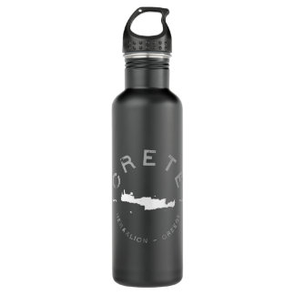 Crete Greece Graphic T Shirt 710 Ml Water Bottle