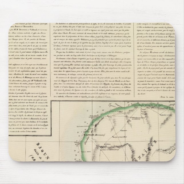 Crete, Greece, Libya 4 Mouse Mat (Front)