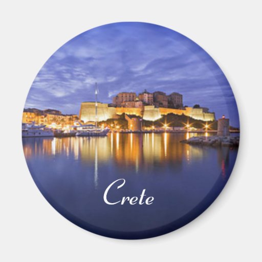 Image of crete greece magnet