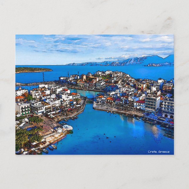 Crete, Greece Postcard (Front)