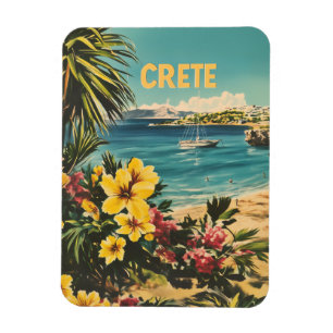 Crete vintage magnet
