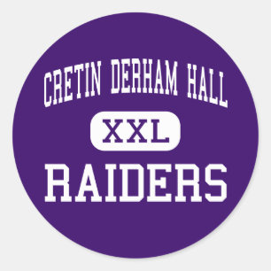 Cretin Derham Hall - Raiders - High - Saint Paul Classic Round Sticker