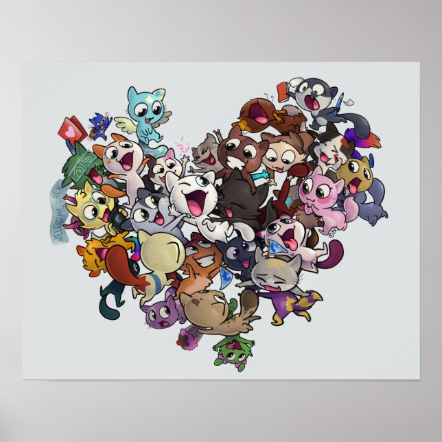 Créu Cat Fans Poster (Front)