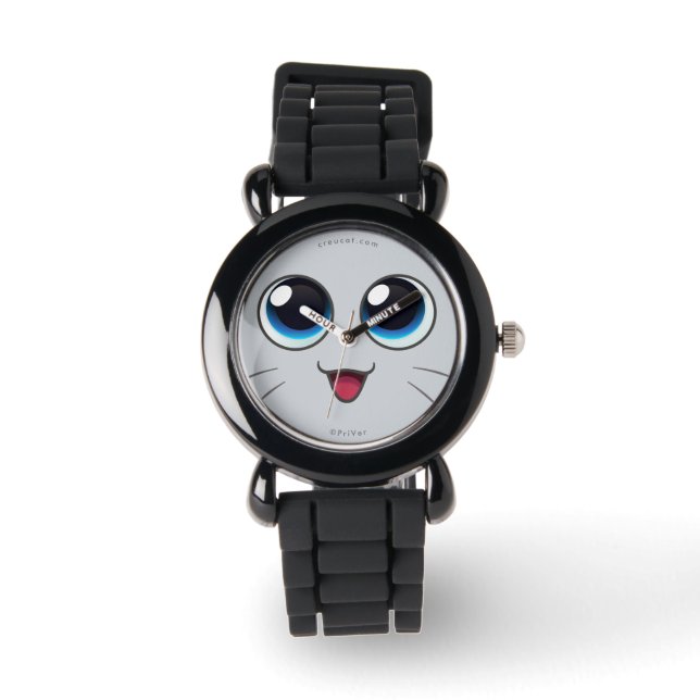 Créu Cat Wrist Watch (Front)