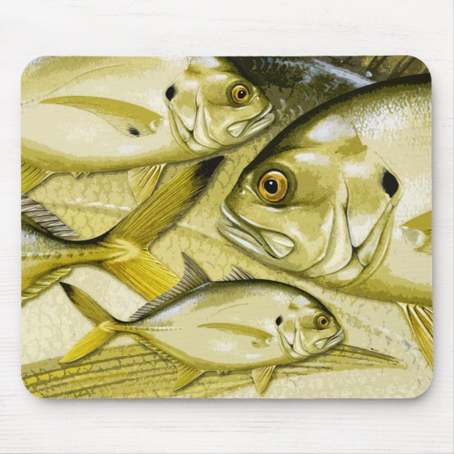 Crevalle Jack Mouse Pad (Front)