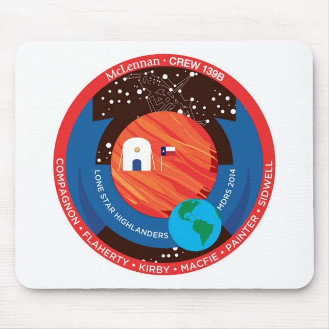 Crew 139B Swag Mouse Mat (Front)