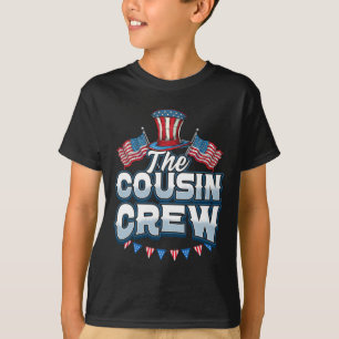 Crew 4th Of July Family Matching Group Cousin Crew T-Shirt