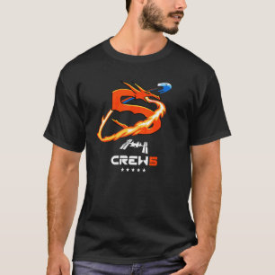 Crew 5  Crew Dragon  Aerospace Engineering  For Me T-Shirt