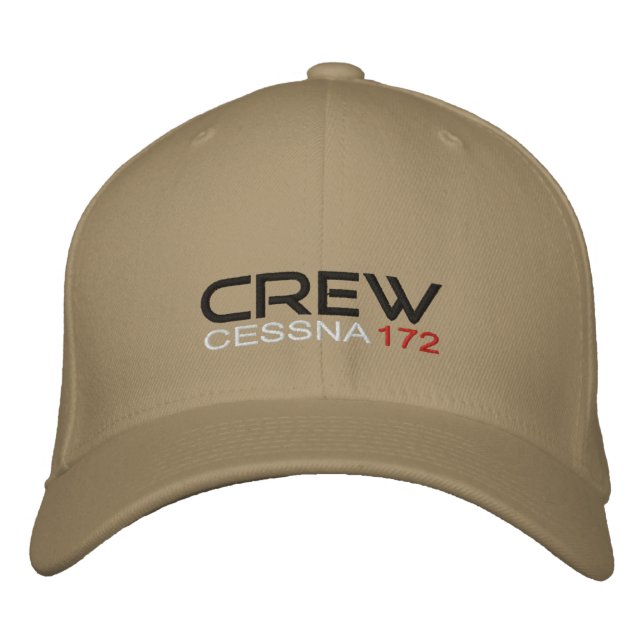 crew cessna 172 embroidered hat (Front)