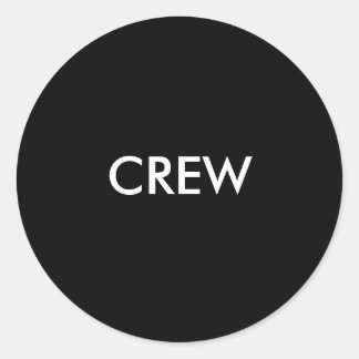 CREW CLASSIC ROUND STICKER