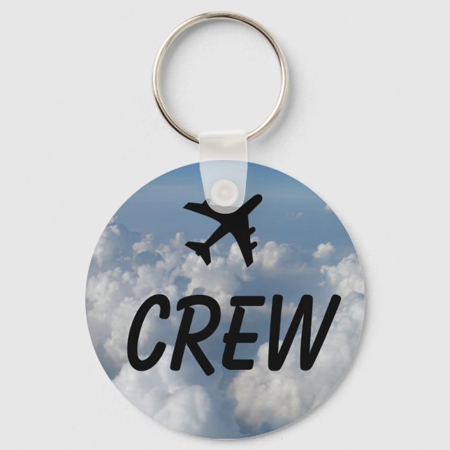 Crew Clouds Key Ring (Front)