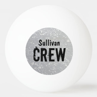 CREW | Group or Family Name | Family Reunion Ping Pong Ball