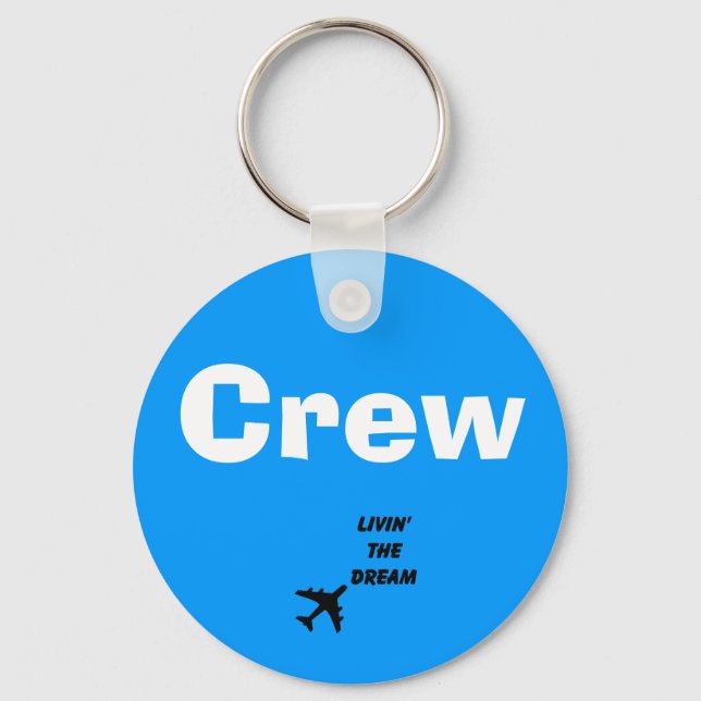 Crew Living Key Ring (Front)