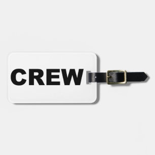 CREW LUGGAGE TAG