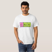 Crew periodic table name shirt (Front Full)