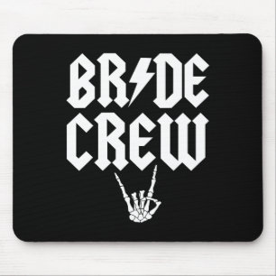Crew Rock N Roll Gothic Halloween Bachelorette Par Mouse Mat