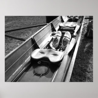 Crew Shell Bow Seat Poster