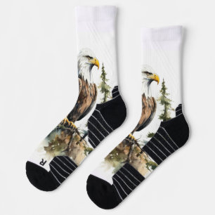 Crew Socks Eagle Nature