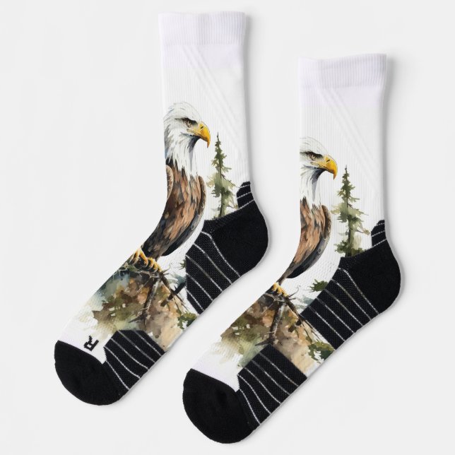 Crew Socks Eagle Nature (Left)