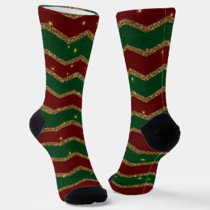 Crew Socks-Festive Crew Christmas Socks