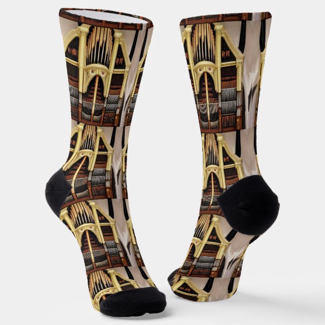 Crew Socks Pipe Organ Socks (Angled)