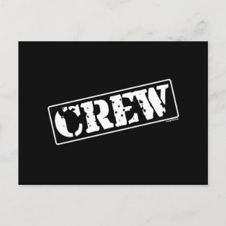 Crew Stamp Postcard