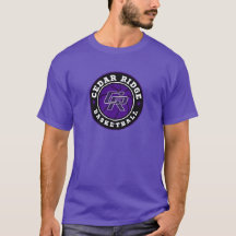 CRHS Basketball Logo Purple Unisex