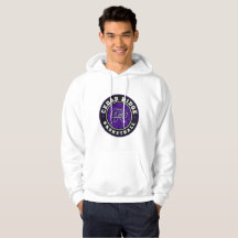 CRHS Basketball Logo White Unisex Hoodie