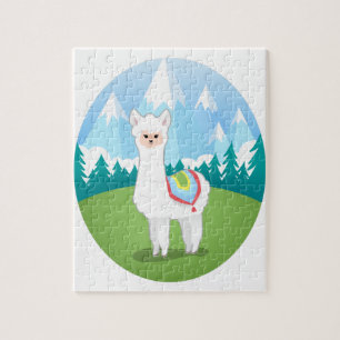 Cria The Alpaca Jigsaw Puzzle
