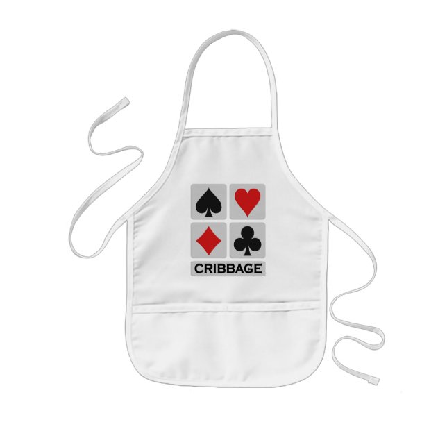 Cribbage apron - choose style & colour (Front)