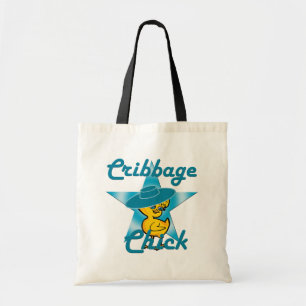 Cribbage Chick #7 Tote Bag
