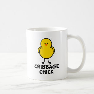 Cribbage Chick Coffee Mug