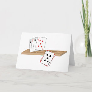 Cribbage Hand Card