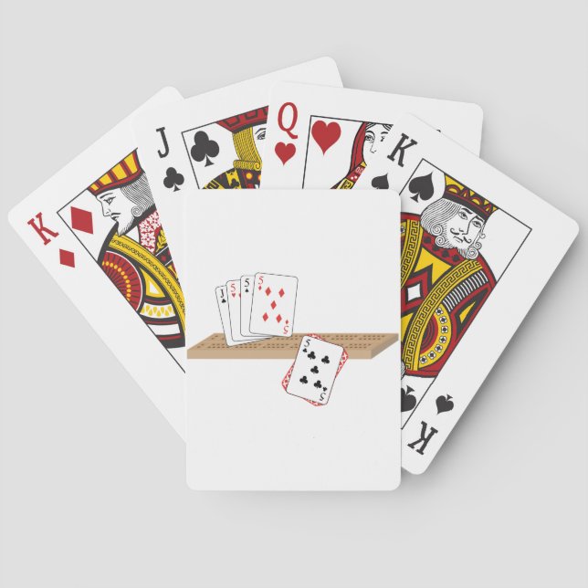 Cribbage Hand Playing Cards (Back)