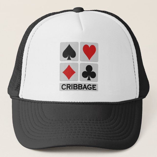 Cribbage hat - choose colour (Front)