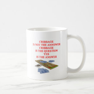 CRIBBAGE joke Coffee Mug