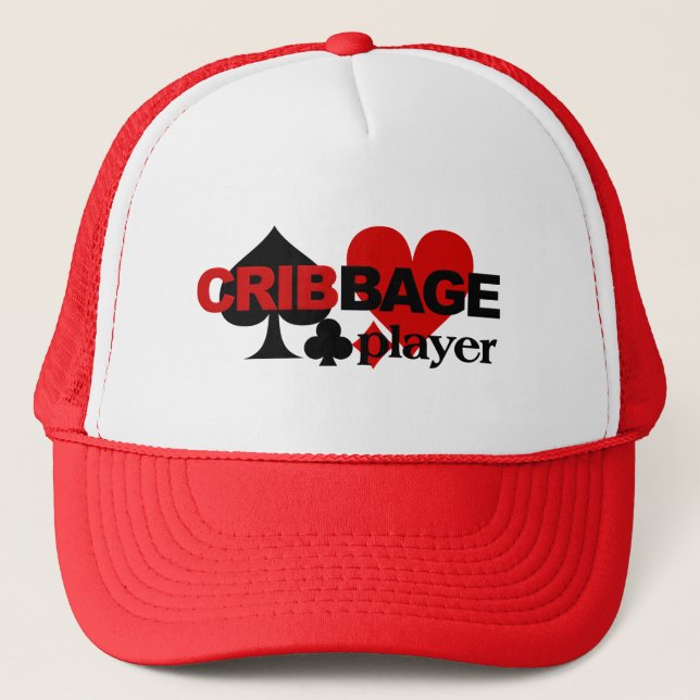 Cribbage Player hat (Front)
